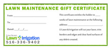 Gift Certificates